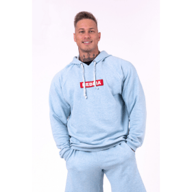 Hanorac Nebbia Red Label, albastru deschis, XL