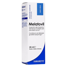 Melatovil Yamamoto Research – Supliment natural pentru somn și relaxare, 20 ml
